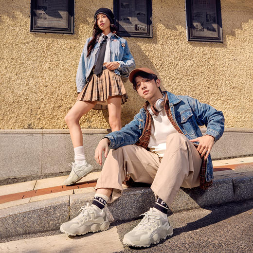 【骆驼花生鞋】2025秋季新款户外运动鞋休闲老爹鞋情侣登山 G15S171012/B_G25S171012/B 商品图3