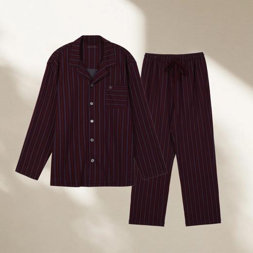 【绵羊毛火山焱】SCHIESSER德国舒雅高端铂雅莫代尔绵羊毛火山焱提花面料家居套装99/25411H 商品图1