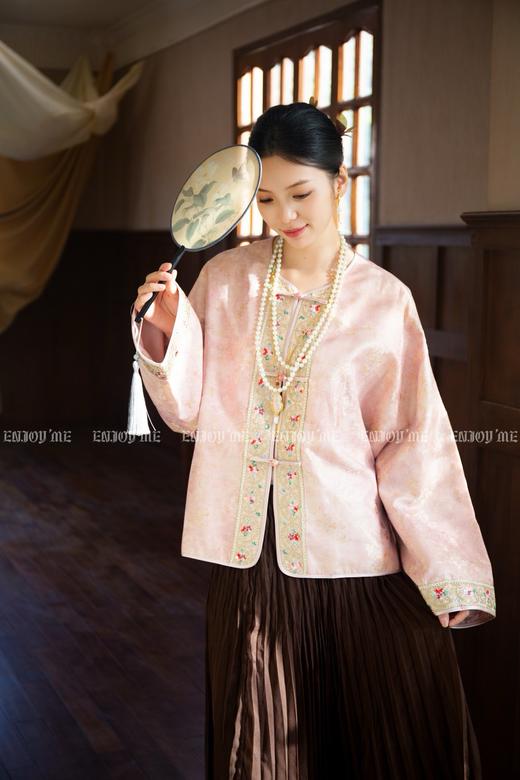 【门店同款】ENJOY秋季云敛-东方画笔钉珠款国风外套 164843451 商品图0