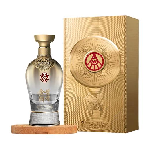 五粮液 金碧辉煌 鎏金版  52度浓香型白酒（单瓶装） 商品图3
