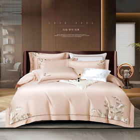 芳恩 140支长绒棉精绣四件套FN-Z8070