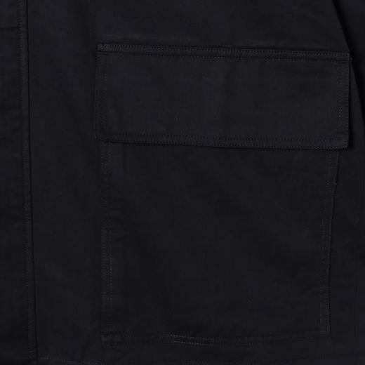 OAS917SDSA男士秋冬新款痞帅男装潮牌纯色翻领工装夹克外套时尚休闲上衣 商品图3