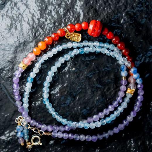 【林栖好物】大梦红楼 金陵十二钗 双圈叠带手串 商品图7