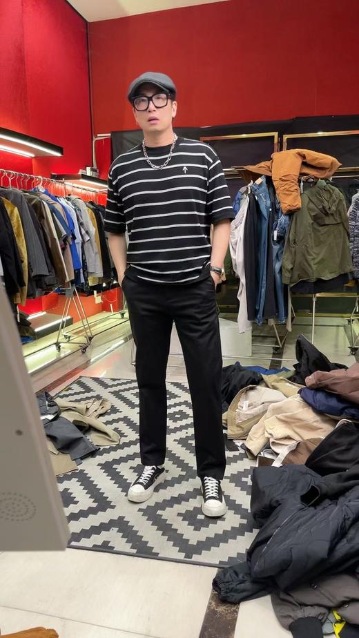 简&木CT03合体锥形250g第八代经典水洗微弹休闲裤S 商品图11