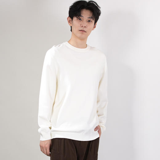 DRONKOO 2025 圆领净版含天丝莱赛尔中厚秋冬款打底毛衣 商品图2