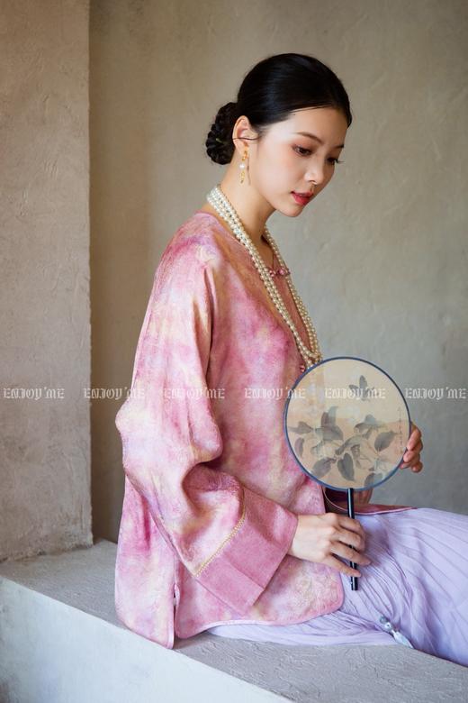 【门店同款】ENJOY秋季云敛-东方画笔晕染国风外套 164843400 商品图5