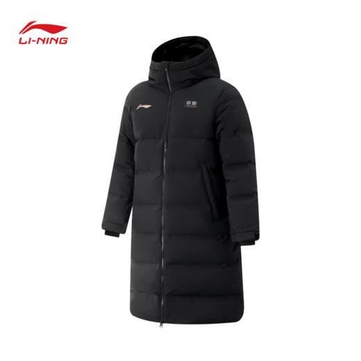 李宁男子防泼水80%鸭绒长羽绒服AYMU635 商品图0