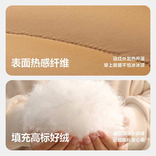 迷你巴拉男女童羽绒服可爱造型保暖宝宝儿童外套2025冬新品 商品图3