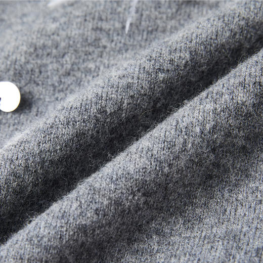 PURE TOUCH女装25秋冬新款圆领羊毛针织开衫重工装饰羊毛开襟外套 商品图2