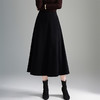 QYM 66912-Y高腰半身裙气质A字伞裙大摆裙 商品缩略图1