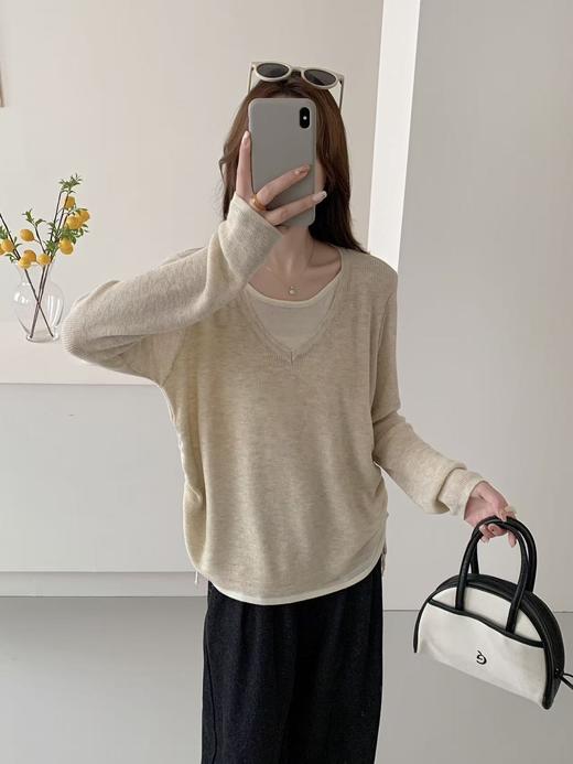 YW韩系慵懒针织衫(LH)(LD)-纪念日百货166546628 商品图0