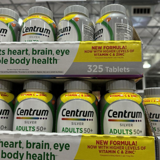 折扣特价📣美国🇺🇸直邮特价265元🉐包税包邮到手了🔥善存银片复合维生素(50岁以上) 325 粒，专为五十岁以上的中老年人设计！ 商品图3