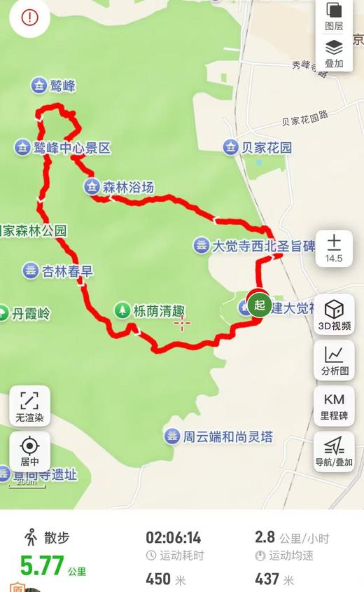 【乐淙大觉寺徒步活动】下单表示同意下方免责声明 商品图0