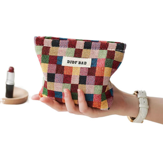 新款小号旅行化妆包女姨妈巾收纳包口红内胆包 商品图4