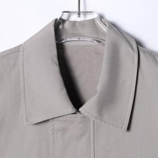 OAS917SDSA男士秋冬新款痞帅男装潮牌纯色翻领工装夹克外套时尚休闲上衣 商品图1