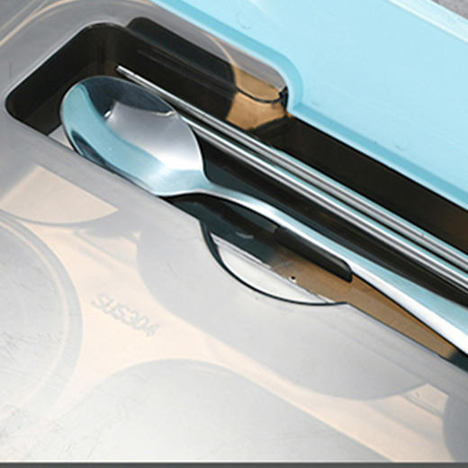 伊弗勒 304不锈钢便当饭盒（五格）EFSS-N010 商品图9