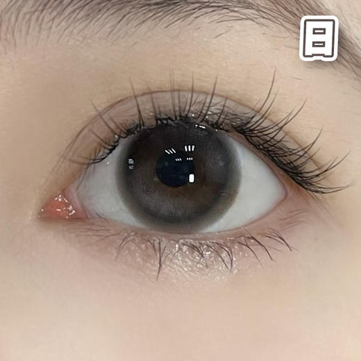 #Vita Black 浓颜亮黑 黑灰 14.5mm 【10片装】进口日抛 商品图0