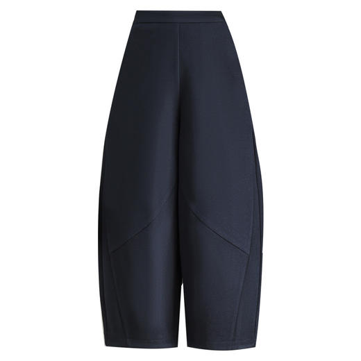 QYM 66910-1-Y洋气妈妈阔腿裤九分花苞裤宽松休闲裤 商品图4