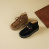 Westory2025年冬季绒面袋鼠鞋方头厚底细带高帮休闲鞋民俗风情短靴S25DS85481 商品缩略图0
