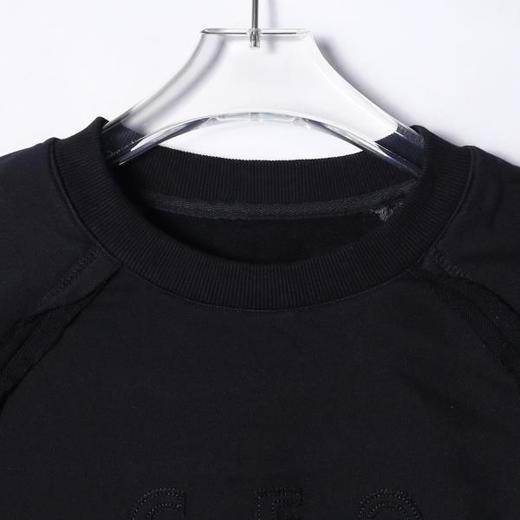 D906SDSA男士秋冬新款痞帅男装设计感假两件拼接长袖T恤刺绣字母上衣 商品图2