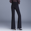QYM 9849-Y微喇西装裤弹力高腰休闲裤宽松大码裤 商品缩略图2