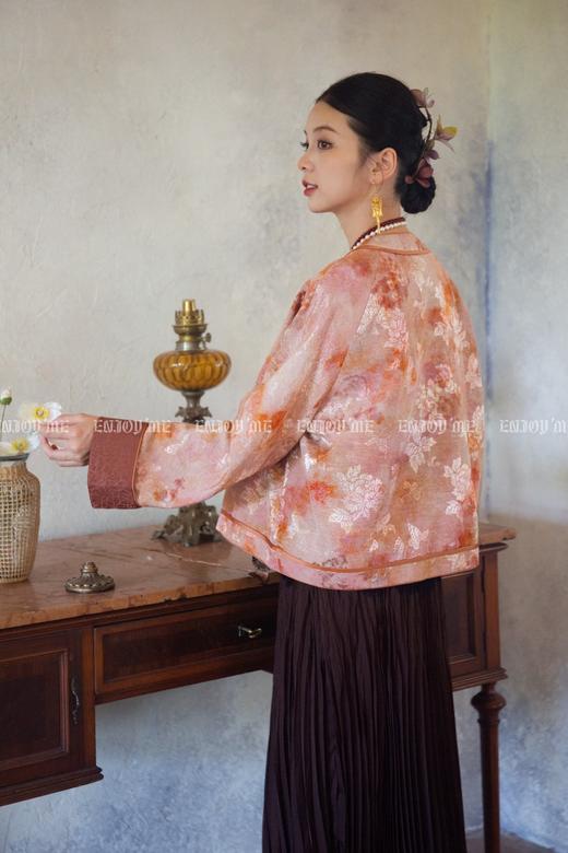 【门店同款】ENJOY秋季云敛-东方画笔绣线花外套 164843291 商品图3
