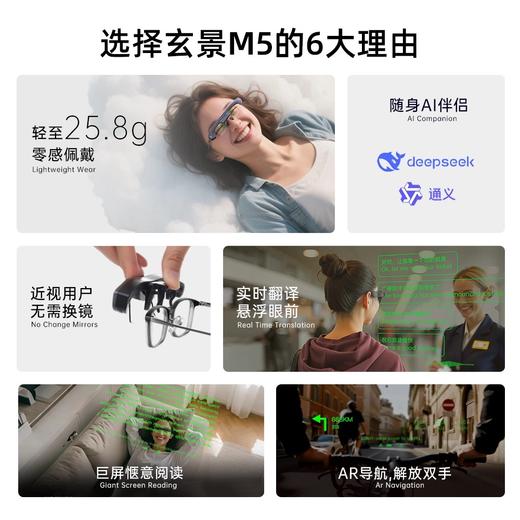 微光科技玄景M5智能眼镜 商品图1