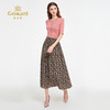 乔万尼2025新品碎褶A字浪漫波西米亚半身裙ED3D216 商品缩略图2