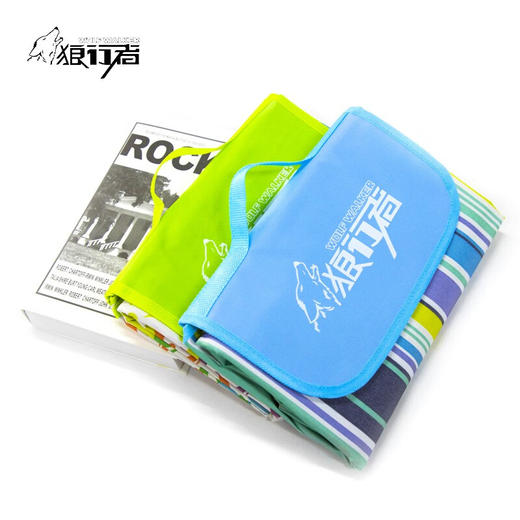 狼行者野餐垫 牛津布户外加厚加宽防潮垫休闲垫子 春游郊游野餐垫 商品图3