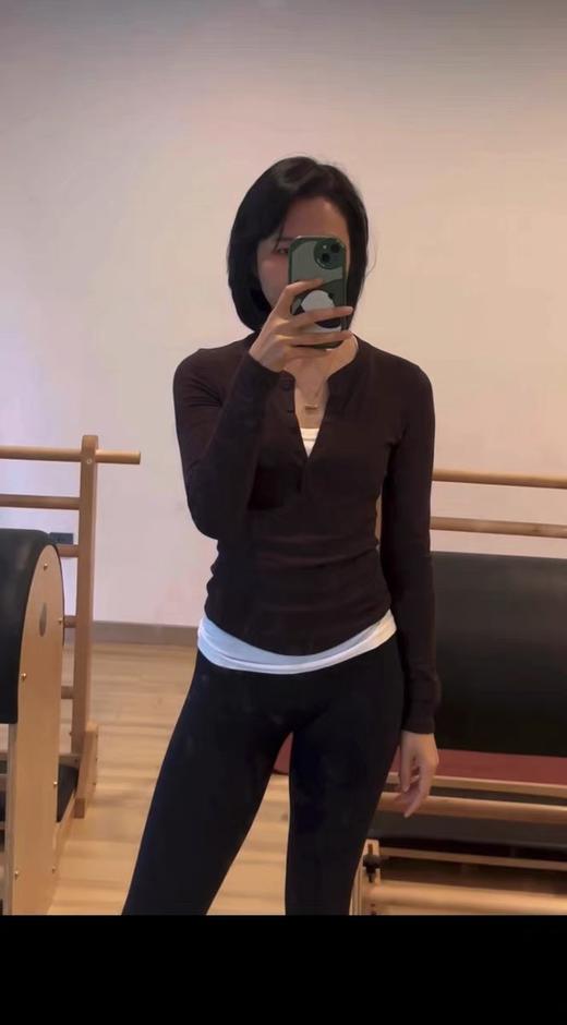 lulu ｜ hold tight同款纽扣亨利衫 商品图13