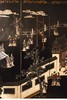 【已售】独角鹿西洋古董 19世纪末20世纪初中国出品庭院仕女主题黑漆地款彩双面六曲屏风 商品缩略图3