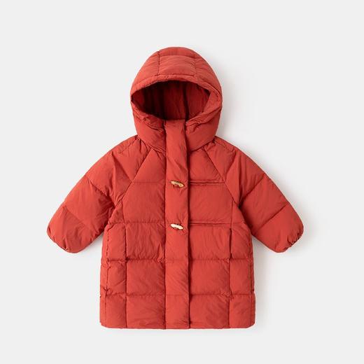 D嘟嘟家宝宝中长款羽绒服深冬男童鸭绒外套女童冬装保暖儿童童装潮🛍 商品图3