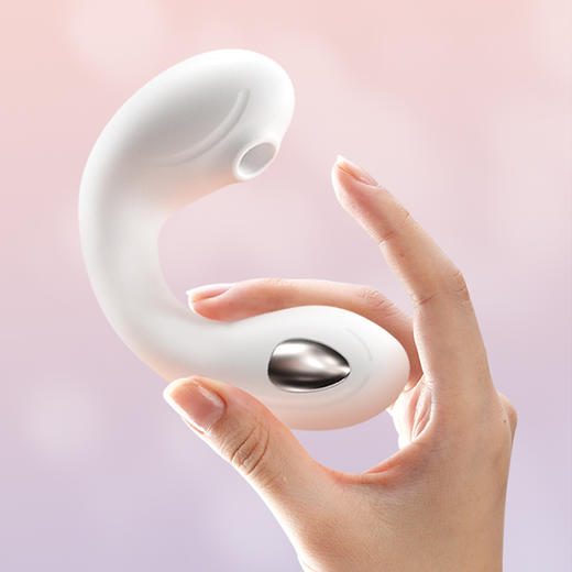 【穿戴外出】GALAKU珍妮小雪弧女用吮吸电击入体震动棒 商品图6