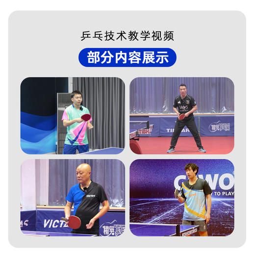 精英乒乓网乒乓球技术教学合集视频教学刘家良田子超黄建疆杨硕技术教学U盘 商品图4