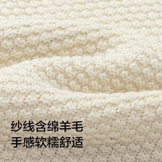 巴拉巴拉童装女童毛衫儿童冬季毛衣宝宝针织衫刺绣盘扣新中式时尚 商品图3