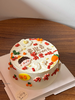 多款式~开荤啦！卡通蛋糕-低糖处理无添加 商品缩略图1