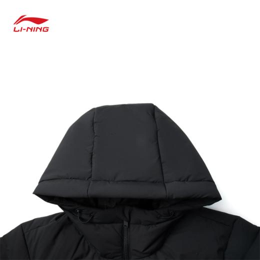 李宁男子防泼水80%鸭绒长羽绒服AYMU635 商品图2