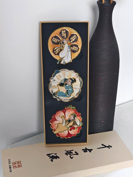 【千古风流】冰箱贴礼盒，原创李白、杜甫、苏东坡三款冰箱贴 商品图12