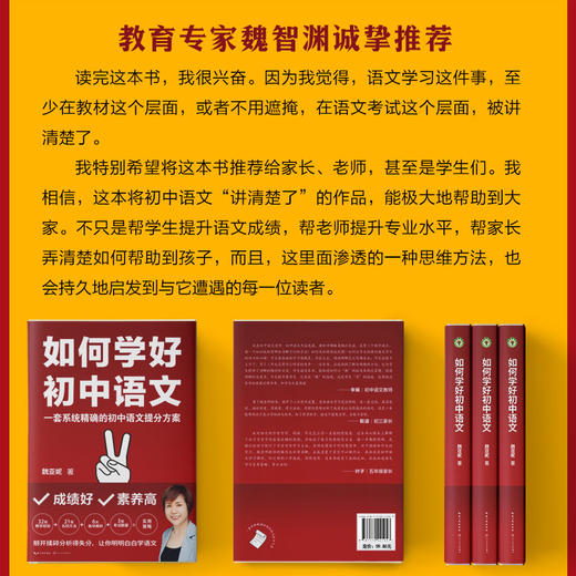 如何学好初中语文 魏亚妮 学校订购电话/微信15080035301 商品图3