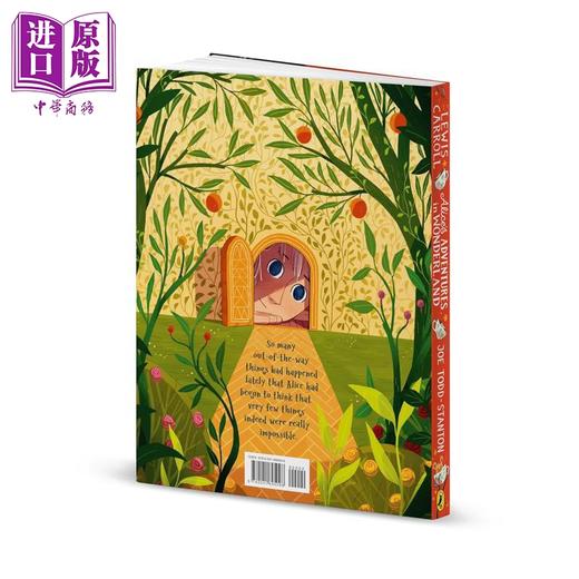 【中商原版】爱丽丝梦游仙境 Joe Todd-Stanton Alices Adventures in Wonderland 英文原版小初文学 儿童经典故事绘本 精装 商品图3
