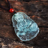 【天然正品】天然收藏级老坑木那高冰种观音坐莲（平安安乐）翡翠吊坠项链230325AH23 现售价：11800 商品缩略图4