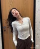 lulu ｜ hold tight同款纽扣亨利衫 商品缩略图9
