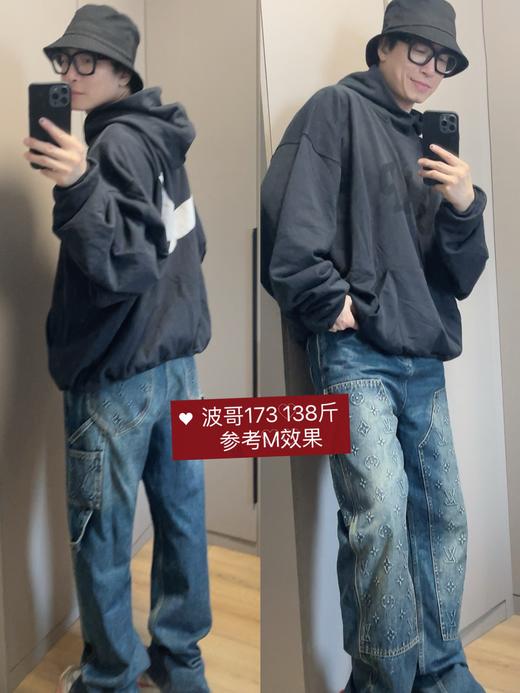 Y*EEZY &GAP 三方联名卫衣（波哥蕾姐穿M） 商品图4