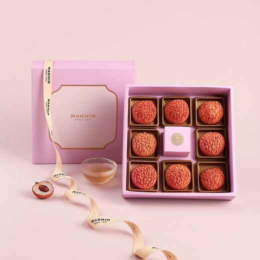 麦轩 岭南凤梨酥荔枝酥280g 广东深圳糕点精品 商品图0