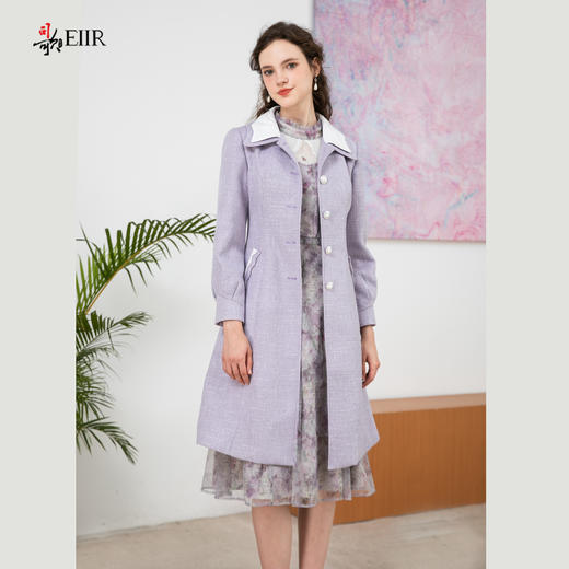 司歌气质优雅风衣长袖秋冬R901180X 商品图0