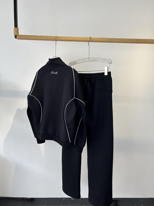 DT 女士立体剪裁拼接拉链领卫衣外套/运动裤卫裤 可套装 Z-15616 商品图7