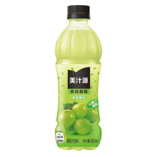 【超市】美汁源青缇葡萄果汁饮料450ml 商品图0