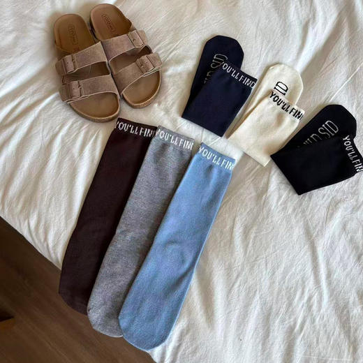 潮流-学院字母袜-纪念日百货门店同款165643565 商品图0