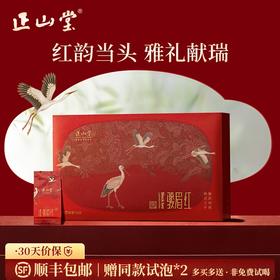 正山堂 宋风雅韵骏眉红礼盒装 正山小种红茶特级茶叶年货送礼100g