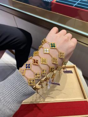 布契拉天河石间镭射五花手链 多颜色合集（ZS*XK）